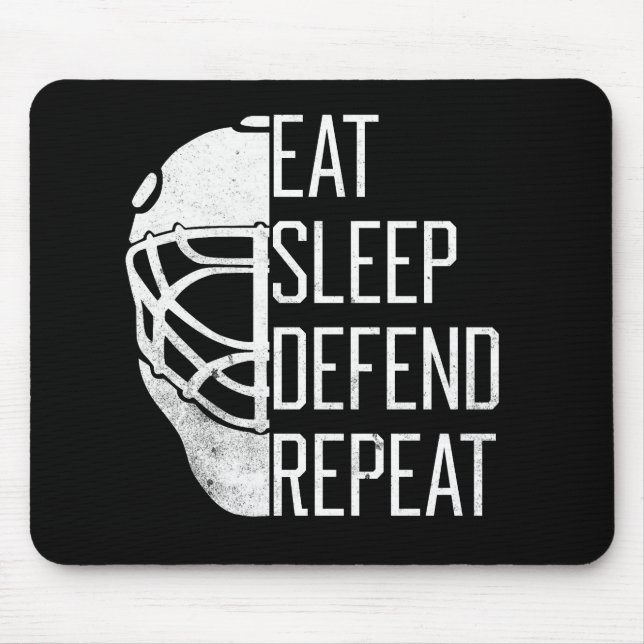 Hockey Goalie Mousepad (Vorne)