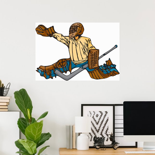 Hockey Goalie Poster (Von Creator hochgeladen)