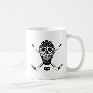 Hockey Goalie Skull Kaffeetasse