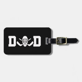 Hockey Goalie Vater Gepäckanhänger