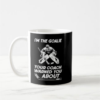 Hockey    GoalkeeperFunny Ice Hockey Goalie Essent Kaffeetasse