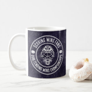 Hockey Goaltening gewinnt Meisterschaft Kaffeetasse