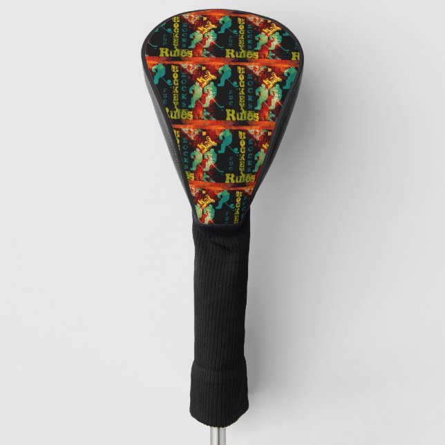 HOCKEY GOLF HEADCOVER (Vorderseite)