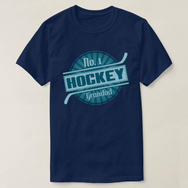 Hockey Großer T - Shirt mit Name & Nummer (Design vorne)
