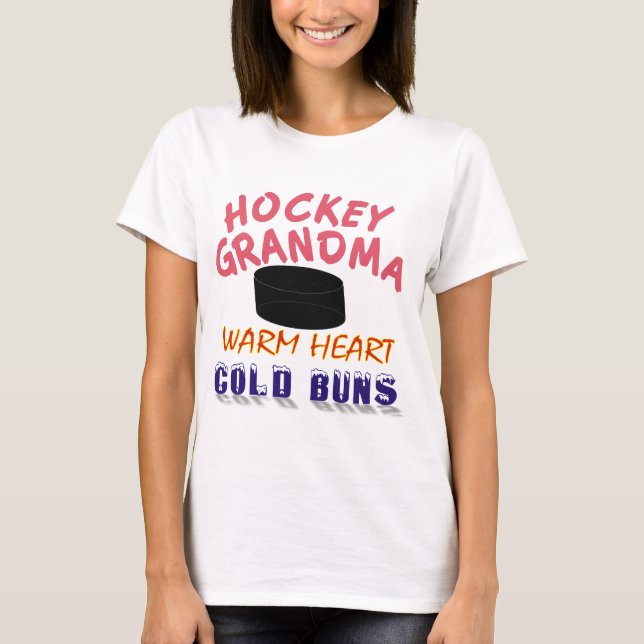 HOCKEY-GROSSMUTTER T-Shirt (Vorderseite)