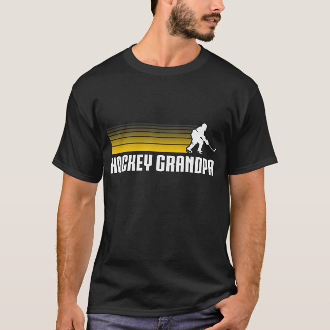 Hockey-Großvater T-Shirt (Vorderseite)