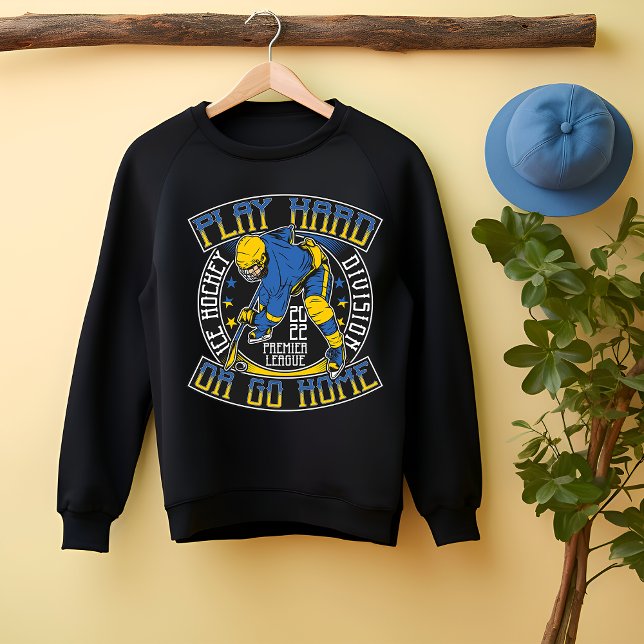 Hockey Hard oder Go Zuhause T - Shirts (Von Creator hochgeladen)