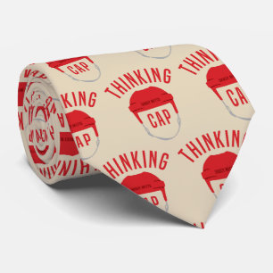 Hockey Helmet Thinking Cap Krawatte