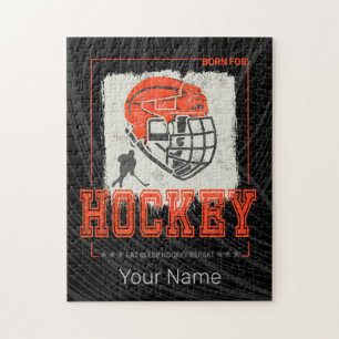 Hockey Helmet Vintag Player Game Trainer oder Trai Puzzle