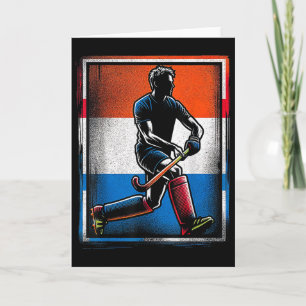 Hockey Herren Niederlande Niederländische Flagge H Karte