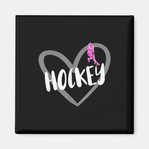 Hockey Herz _2 Magnet