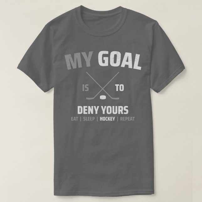 Hockey Hockey Design T-Shirt (Design vorne)