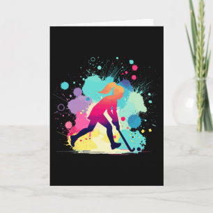 Hockey, Hockey-Grafik, Für Mädchen und Karte