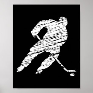 Hockey Hockey Sagt Trainer Trainer Eishockeyspiele Poster