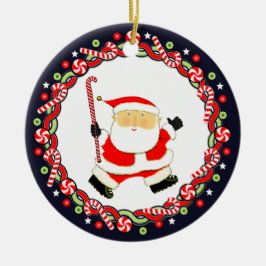 Hockey Holiday Geschenk Keramik Ornament