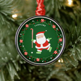 Hockey Holiday Geschenk Keramik Ornament Aus Metall