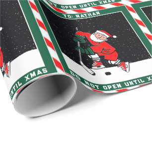 Hockey Holiday Geschenkpapier