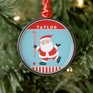 Hockey Holiday Keepake-Geschenk Ornament Aus Metall