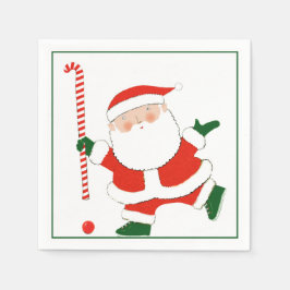 Hockey-Holiday Party Serviette