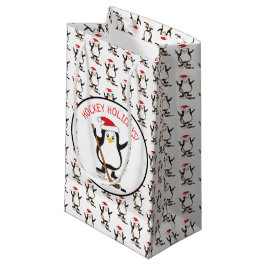 Hockey Holidays Hockey Penguin Kleine Geschenktasc Geschenktüte