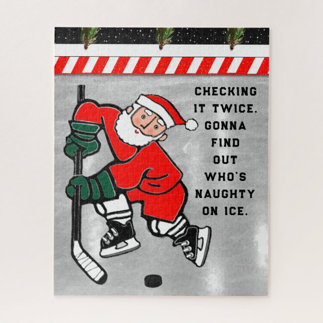 Hockey Holidays Puzzle (Vertikal)