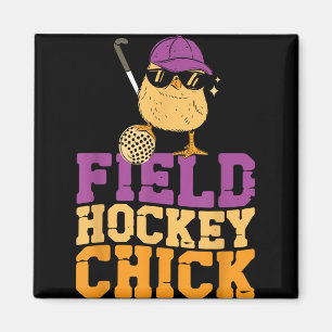Hockey Huhn Hockey Küken Magnet