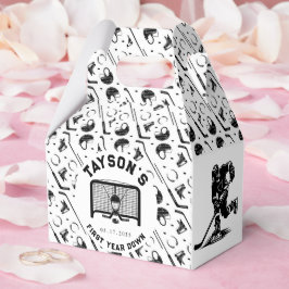 Hockey im ersten Jahr ab 1. Geburtstag Geschenkschachtel