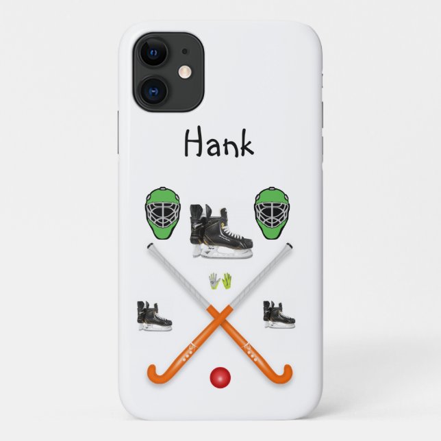 Hockey Iphone Case (Rückseite)