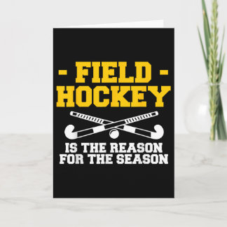Hockey ist der Grund für die Saison Karte
