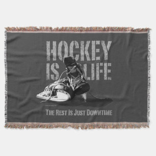 Hockey ist der Lebenswirbel Decke