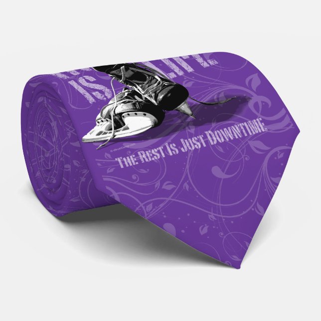 Hockey ist die Krawatte des Lebens (Gerollt)