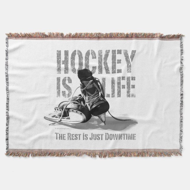 Hockey ist Leben Decke (Vorderseite)