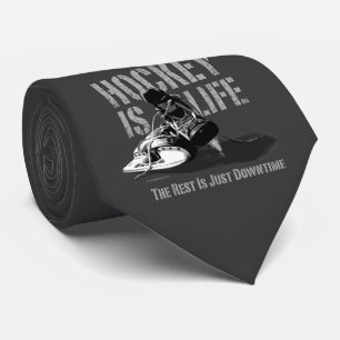 Hockey ist Leben Krawatte