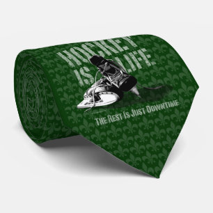 Hockey ist Leben Krawatte