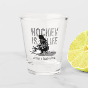 Hockey ist Leben Schnapsglas