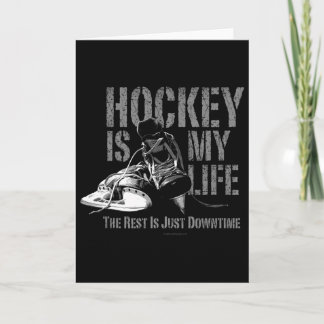 Hockey ist mein Leben - Die Liebe eines Hockeyspie Karte