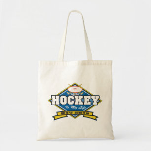 Hockey ist mein Leben Tragetasche