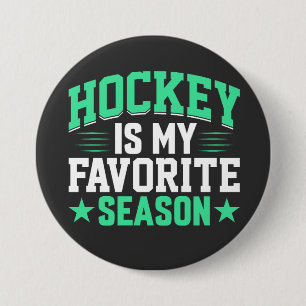 Hockey ist meine Lieblingssaison Button