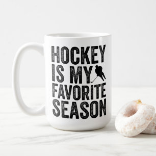 Hockey ist meine Lieblingssaison Kaffeetasse