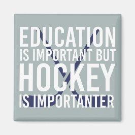 Hockey ist wichtig anter Funny Hockey Geschenke Magnet