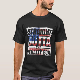 Hockey Jersey Hockey Player Goalie Penalty Box Coa T-Shirt