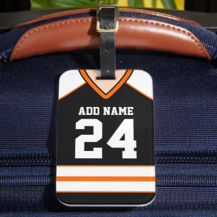 Hockey Jersey Individuelle Name/Number Bag Tag Gepäckanhänger