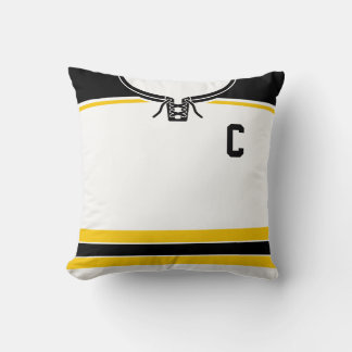 Hockey Jersey Name & Number Template Pillow Kissen
