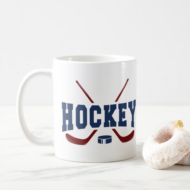 Hockey Kaffeetasse (Mit Donut)