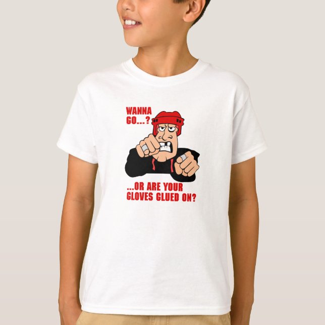 Hockey-Kämpfer T-Shirt (Vorderseite)