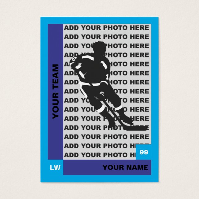 Hockey-Karte (Vorderseite)