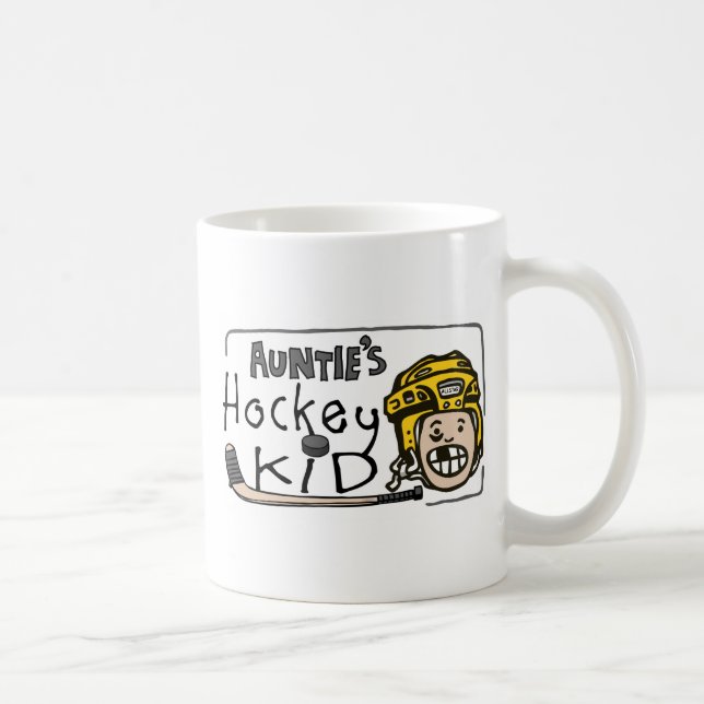 Hockey Kid Tante Tasse (Rechts)