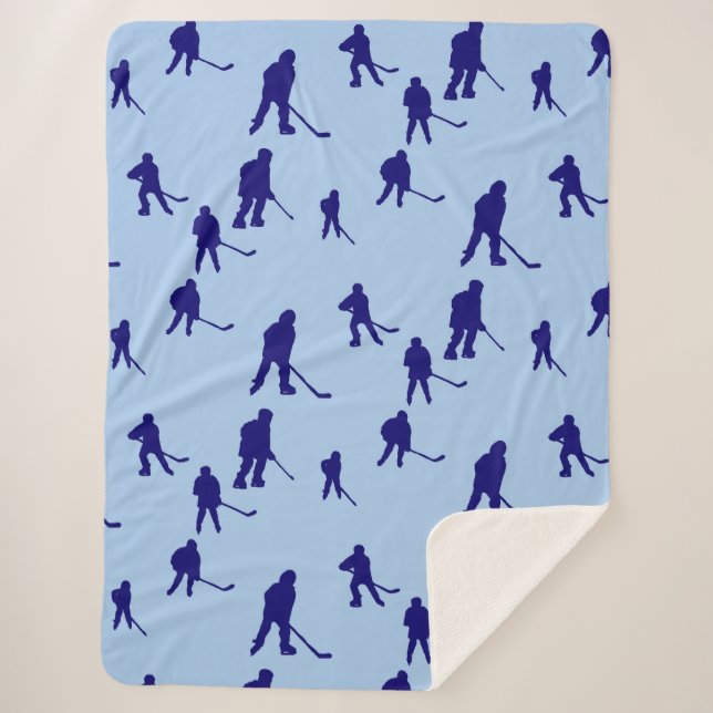 Hockey Kids Sherpa Decke Sherpadecke (Vorderseite)