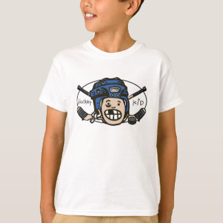 Hockey-Kinderblau T-Shirt