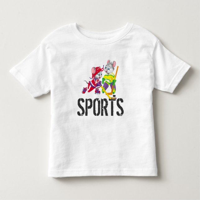 Hockey Kleinkind T-shirt (Vorderseite)